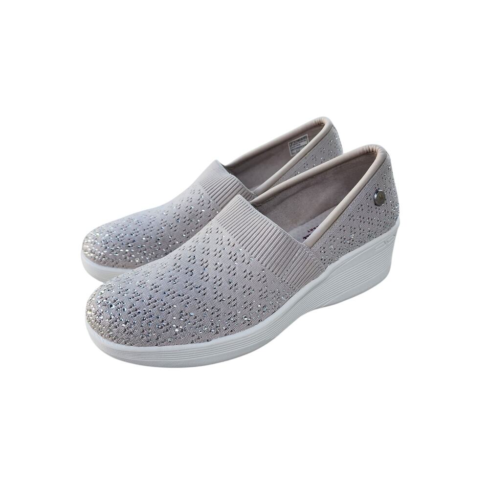 Skechers X Martha Stewart Pier-Lite Reflection Wedge Slip-On Shoes 8 - Picture 2 of 12